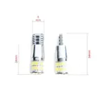 Einparts LED žarnice W5W CANbus 6000 K 38x SMD 3014, par