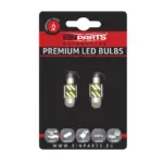 Einparts LED sofitne žarnice C5W 31 mm CANbus 6000 K 4x SMD 7020, par