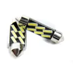 Einparts LED sofitne žarnice C5W 36 mm 6000 K 6x SMD 7020, par