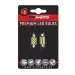 Einparts LED sofitne žarnice C5W 36 mm 6000 K 6x SMD 7020, par