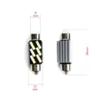 Einparts LED sofitne žarnice C5W 36 mm 6000 K 6x SMD 7020, par