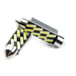 Einparts LED sofitne žarnice C10W 42 mm CANbus 6000 K 8x SMD 7020, par