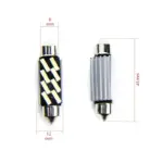 Einparts LED sofitne žarnice C10W 42 mm CANbus 6000 K 8x SMD 7020, par