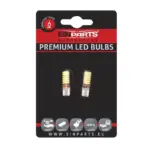 Einparts LED žarnice W5W CANbus 6000 K 12x SMD 7020, par