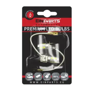 Einparts LED žarnice H3 6000 K 9x SMD 5630, par
