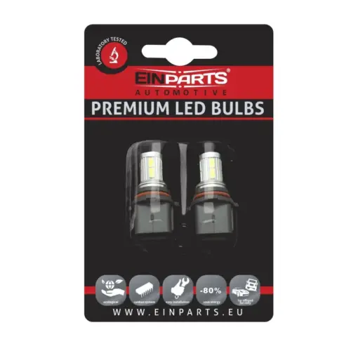 Einparts LED žarnice P13W 6000 K 8× SMD 5630, par