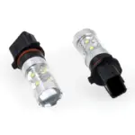 Einparts LED žarnice P13W CANbus 6000 K 10× CREE XB-D, par