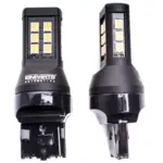 Einparts LED žarnice W21W CANbus oranžna 1700–1800 K 21× SMD 2835, par