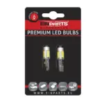 Einparts LED žarnice W5W CANbus 6000 K 27× SMD 4014, par