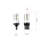 Einparts LED žarnice W21/5W CANbus 6000 K 66× SMD 2016, par