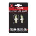 Einparts LED žarnice P21/4W CANbus 6000 K 30× SMD 3020, par