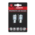 Einparts LED žarnice P21W CANbus 6000 K 6× SMD 1860, par