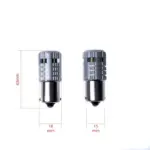 Einparts LED žarnice P21W CANbus 6000 K 6× SMD 1860, par