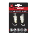 Einparts LED žarnice PY21W CANbus oranžna 1800 K 6× SMD 1860, par