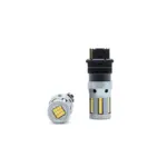 Einparts LED žarnice P27W CANbus oranžna 1800 K 66× SMD 2016, par