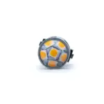 Einparts LED žarnice P27W 9–16 V CANbus oranžna 1800 K 24× SMD 3030, par