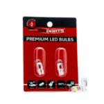 Einparts LED žarnice W5W 6000 K 1× COB, par