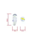 Einparts LED žarnice W5W 6000 K 1× COB, par