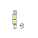 Einparts LED sofitne žarnice C3W CANbus 6000 K 2× SMD 4014, par