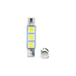 Einparts LED sofitne žarnice C3W CANbus 6000 K 2× SMD 4014, par