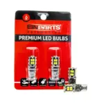 Einparts LED žarnice W5W CANbus 6000 K 14× SMD 3020, par