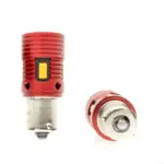 Einparts LED žarnice PY21W CANbus oranžna 1700–1800 K 4× SMD 3670, par