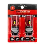 Einparts LED žarnice P27/7W CANbus oranžna 1700–1800 K 4× SMD 3570, par