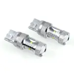 Einparts LED žarnice W21W 6000 K 6× CREE XB-D, par