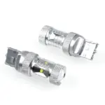 Einparts LED žarnice W21W 6000 K 6× CREE XB-D, par