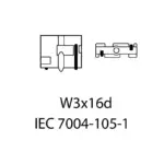 Einparts LED žarnice W21W 6000 K 6× CREE XB-D, par