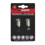 Einparts LED žarnice PW24W 6000 K 10× CREE XT-E, par