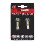 Einparts LED žarnice W5W CANbus 6000 K 3× SMD 5050, par