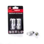Einparts LED žarnice P21W 6000 K 10× CREE XT-E, par