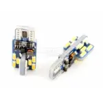 Einparts LED žarnice W5W CANbus toplo bela 3000 K 24× SMD 4014, par