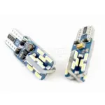 Einparts LED žarnice W5W CANbus toplo bela 3000 K 24× SMD 4014, par