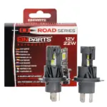 Einparts LED žarnice H4 Road Series 18 W 4000 lm 6500 K, par