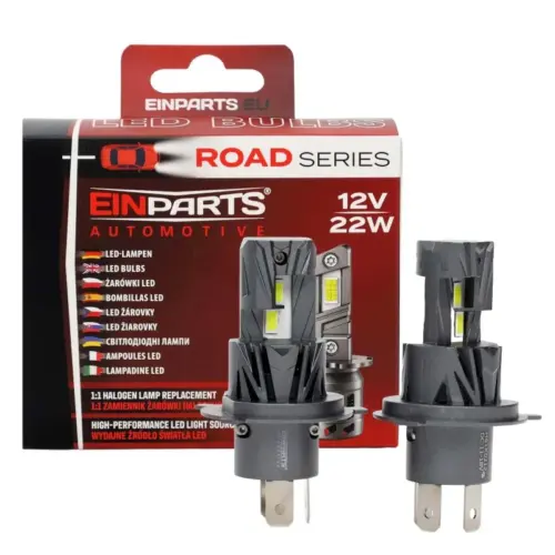 Einparts LED žarnice H4 Road Series 18 W 4000 lm 6500 K, par