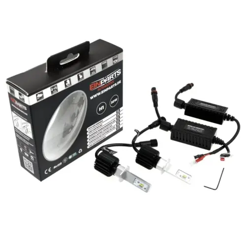 Einparts LED žarnice H1 Luxeon Z-ES 30 W 3800 lm 4300 K 12/24 V CANbus, par