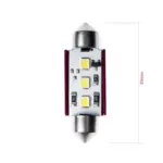Einparts LED sofitna žarnica C10W CANbus 6000 K 3× Samsung SMD, 1 kos