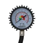 Einparts analogni merilnik tlaka v pnevmatikah 0–170 PSI s cevjo, 1 kos