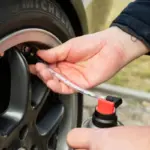 Einparts tesnilni sprej za pnevmatike 450 ml, začasno popravilo preboja