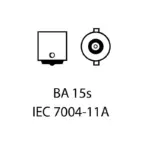 Einparts LED žarnice 6000 K 6× CREE XT-E, par
