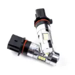 Einparts LED žarnice 6000 K 27× SMD 3030, par