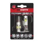 Einparts LED žarnice 6000 K 27× SMD 3030, par