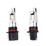 Einparts LED žarnice 6000 K 27× SMD 3030, par