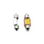 Einparts LED sofitne žarnice 12/24 V CANbus 12× SMD 4014, par