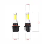 Einparts LED žarnice 9–32 V 6000 K 1× COB 360°, par