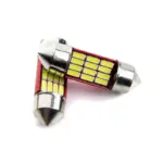 Einparts LED sofitne žarnice CANbus 12× SMD 4014, par