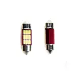 Einparts LED sofitne žarnice CANbus 12× SMD 4014, par