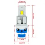 Einparts LED žarnice Extremo 12 V 6000 K 7500 lm CANbus, par